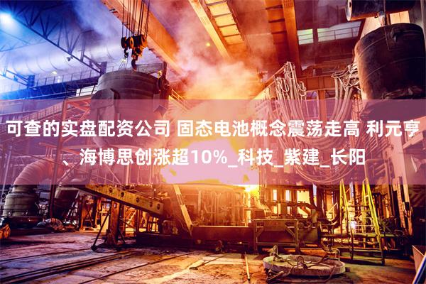 可查的实盘配资公司 固态电池概念震荡走高 利元亨、海博思创涨超10%_科技_紫建_长阳