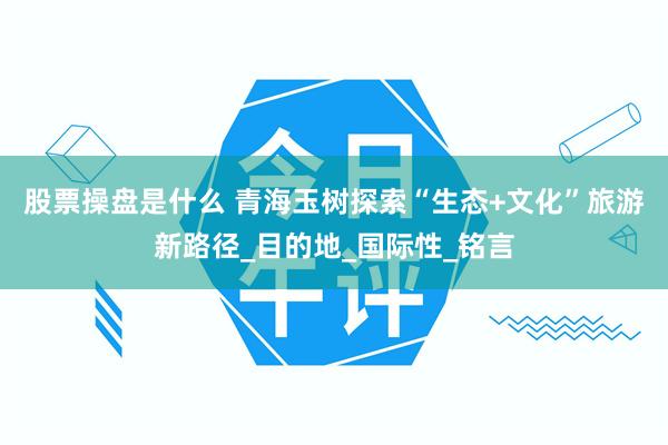 股票操盘是什么 青海玉树探索“生态+文化”旅游新路径_目的地_国际性_铭言